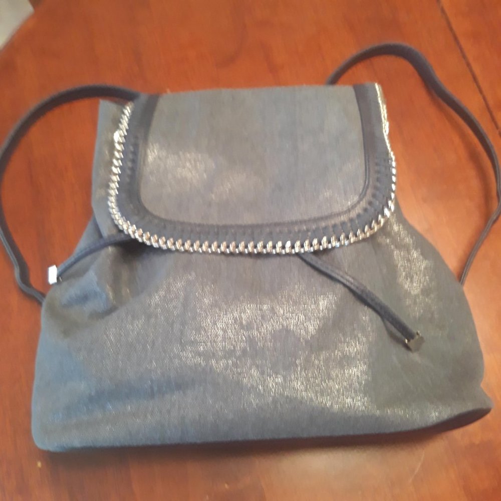 INC Denim Backpack/Purse